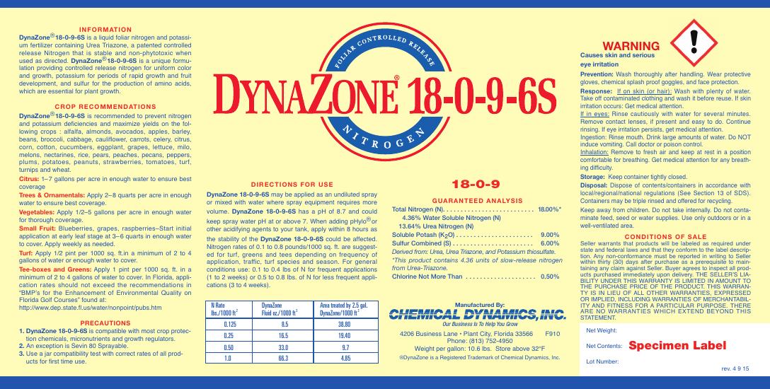 18-0-9-6S product label