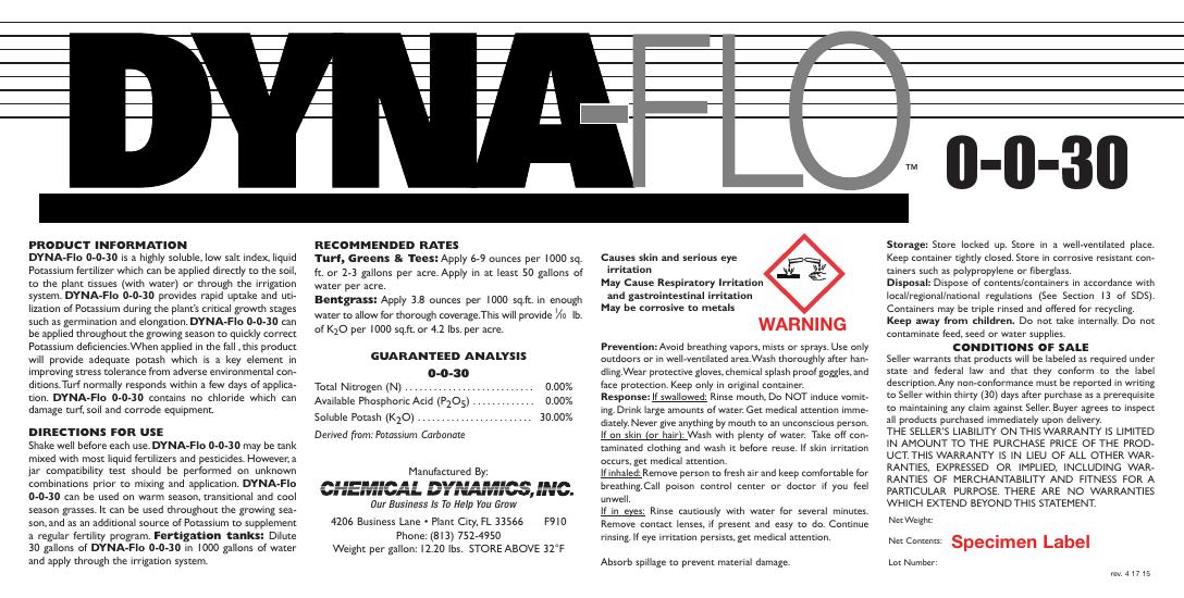 0-0-30 product label