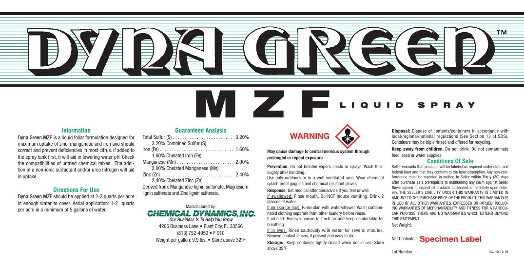 MZF product label