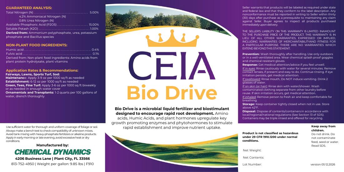Bio Drive product label
